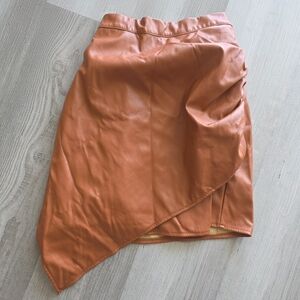 Skirt in Vibrant Orange